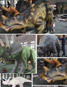 自貢仿真恐龍模型,機電昆蟲生產廠家,玻璃鋼雕塑模型定制,彩燈、花燈制作廠商,三合恐龍定制工廠